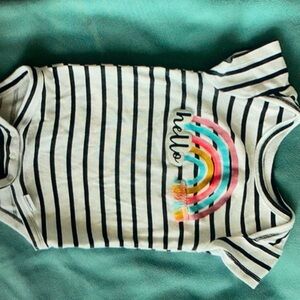 Gerber Onesie black and white